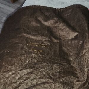 Kate Spade Black Fabric Bag